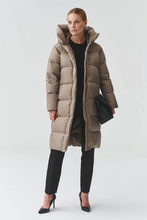 KURTKA PUCHOWA JANBOR ANDY KRP 689 T OLIVE BROWN